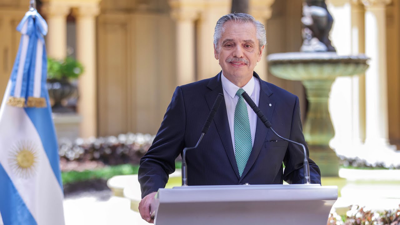 CADENA NACIONAL | Discurso del presidente Alberto Fernández.