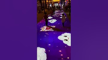 #floor projector games #interactive #projection #3d