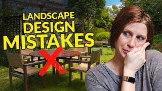 6 Big Landscape Design Mistakes You