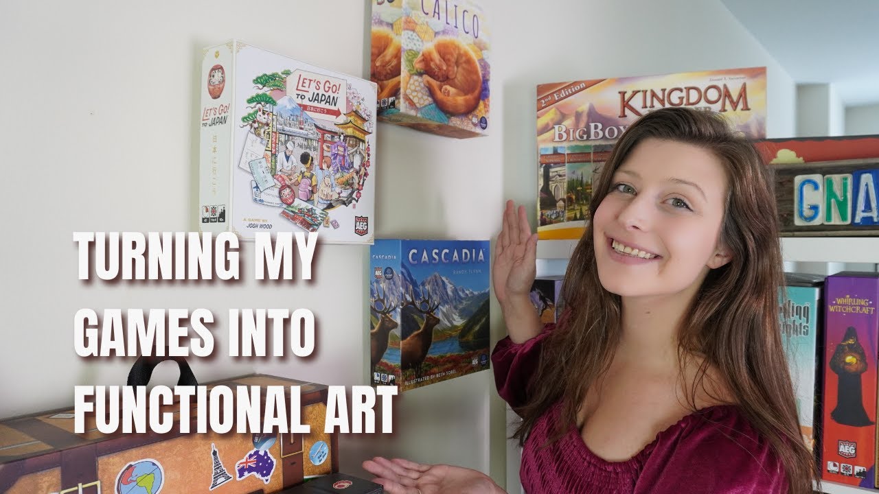 WALLZAP: Turning My Board Games Into Functional Art - YouTube