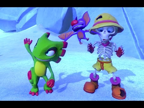 Video: Yooka-Laylee - Strategia Brrreze Blok Del Boss Del Mondo 2 - Esplora Il Palazzo Icymetric Nel Mondo Esteso Di Glitterglaze Glacier E Sconfiggi Il Boss Della Caldaia