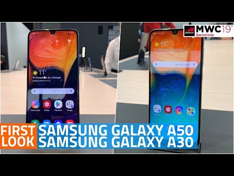 Samsung Galaxy A50 Galaxy A30 First Look Price Specifications