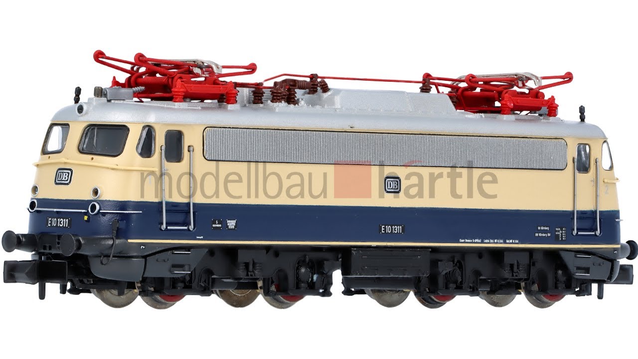 FLEISCHMANN 733879 E-Lok BR E10 1311 - blau/beige, DB | DCC Sound ...