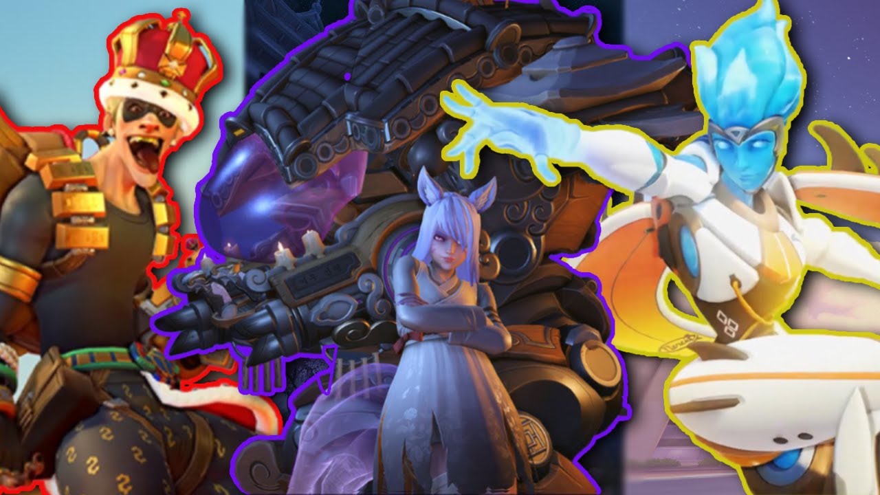 Overwatch All Ranking Characters Skin in 2020 || Overall Best Skin For Each Hero In Overwatch!!!