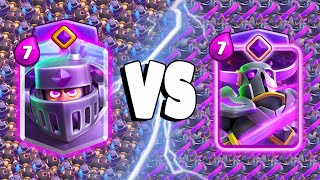 MEGA KNIGHT EVOLUTION vs PEKKA EVOLUTION - Clash Royale Challenge