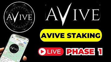 Avive Staking || How To Stake Your Avive Coin || Avive New Update #avivestaking #avivestake #avive