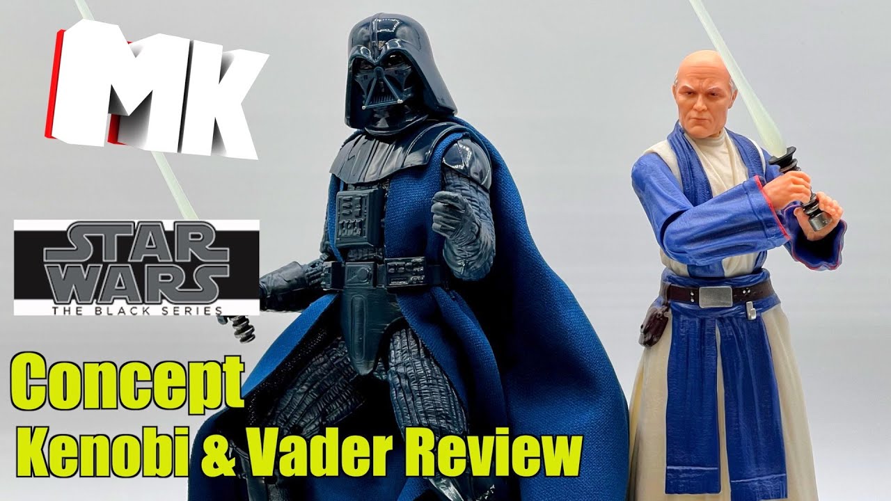 Star Wars The Black Series Obi-Wan Kenobi and Darth Vader (Concept 