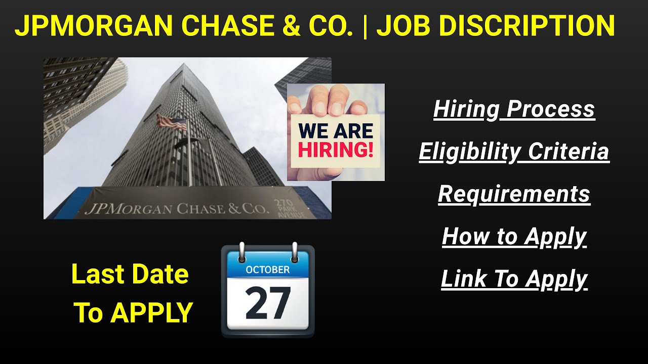 Chase & Co. Hiring How to Apply Requirements Job