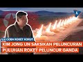 Momen Kim Jong Un Saksikan Peluncuran Puluhan Roket Peluncur Ganda Super Besar Milik Korut