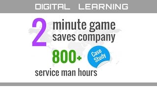 Digital Learning Case Study - 2 Min game saves company 800+ Manhours