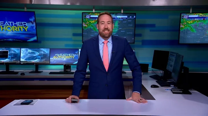 Heavy rain overnight, with more chances today