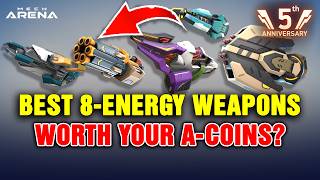BEST 8-ENERGY WEAPONS You Should Invest In! | Early Game to Endgame | Mech Arena screenshot 2