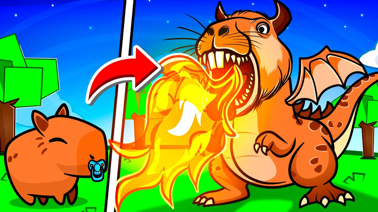 Evolving Into The Most POWERFUL Capybara On Roblox