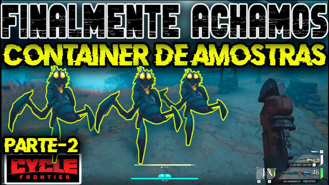 HOW TO FIND SAMPLE CONTAINER IN THE CYCLE FRONTIER WE FOUND IT VERY