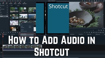 How to Add Audio in Shotcut