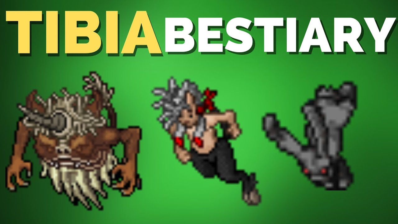 TIBIA BESTIARY Boogy, Dark Faun, Twisted Pooka - Feyrist - YouTube