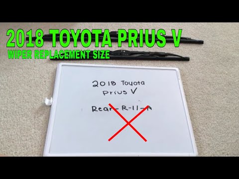 🚗 🚕   2018 Toyota Prius V Wiper Blade Replacement Size 🔴