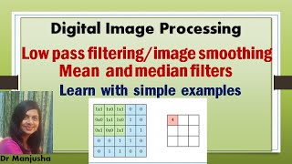 Low pass filter | image smoothing