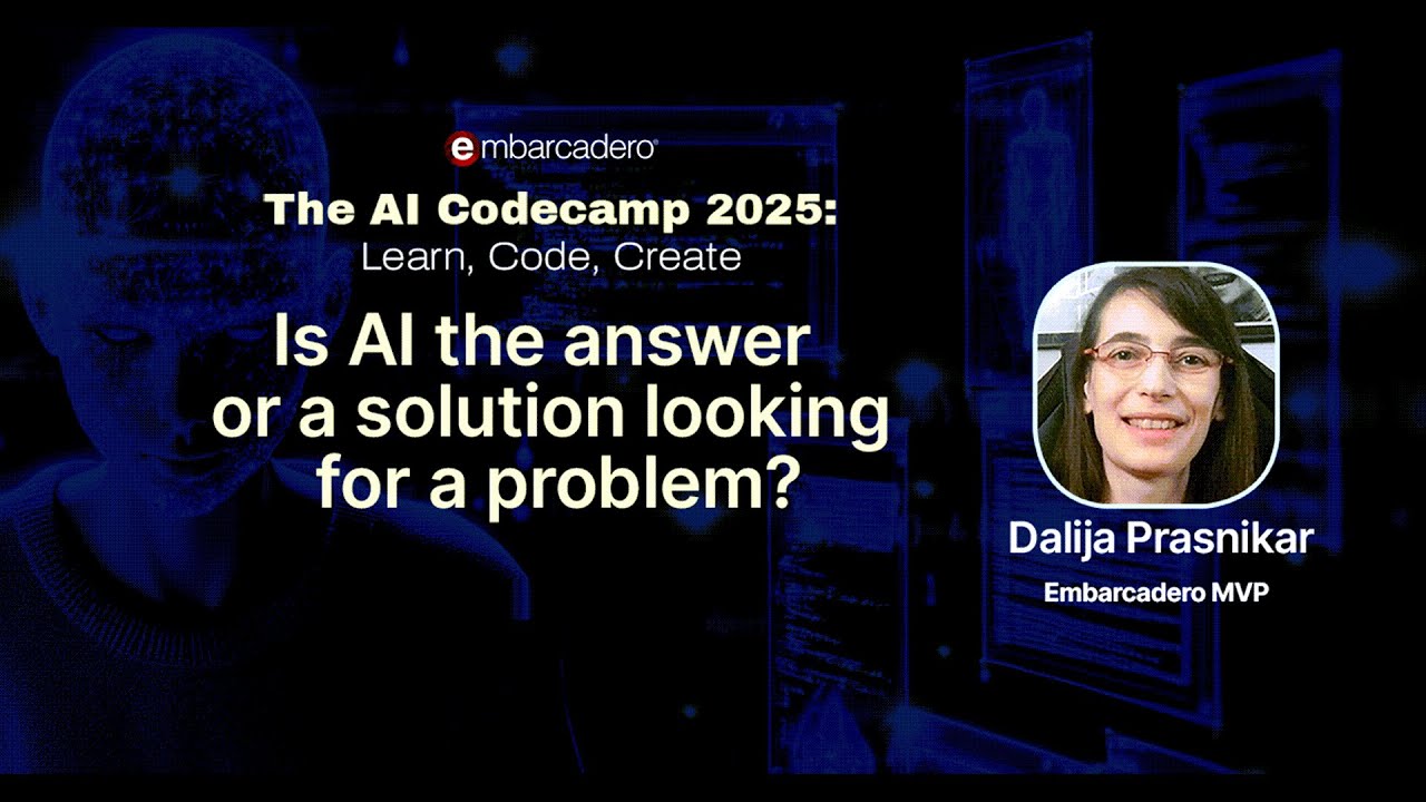 Is AI the answer or a solution looking for a problem? - Dalija Prasnikar