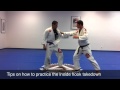 Jiu jitsu tips on inside hook takedown  gracie barra martial arts dana point ca