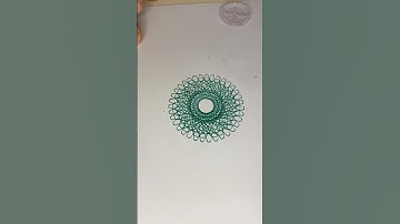 Beautiful Design #satisfying #spirograph #usa #asmr #art #pattern #skills