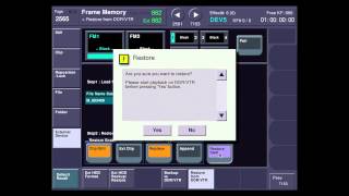 MVS-7000X, MVS-8000X Frame Memory Demonstration Video