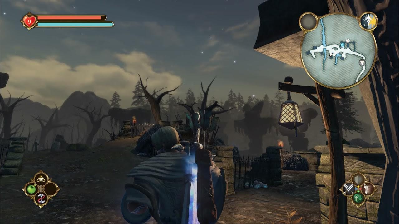 Fable Lychfield Graveyard Location of all 3 Silver Keys YouTube