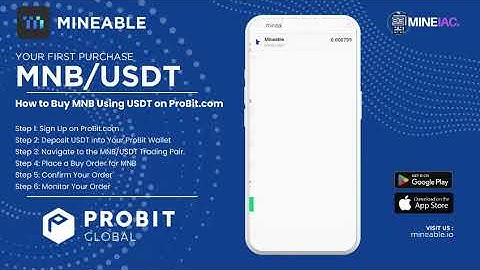 How to Buy MNB from ProBit Exchange with USDT