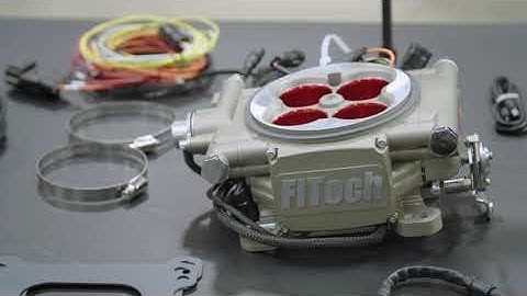 Watch Ryan install a FiTech Go Street 400 EFI install on 71 Chevy C10 with a small block engine