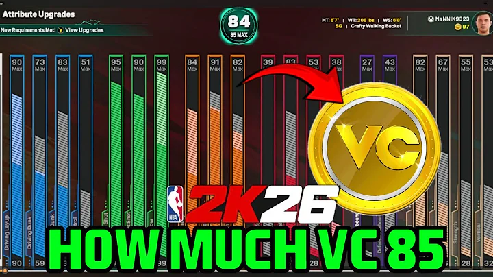 NBA 2K26 How MUCH VC do you NEED to HIT LEVEL 85