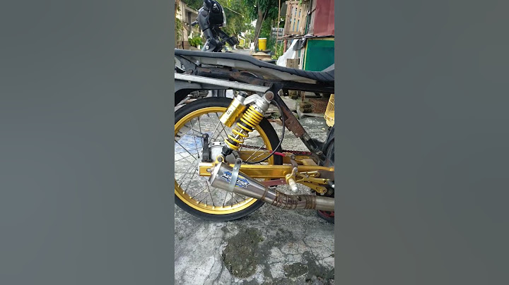 engker parah knalpot BMS model X-one