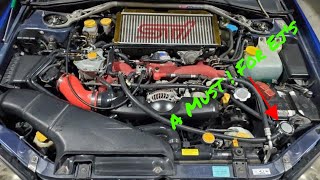 HOW TO CATCH CAN ! WRX STi DIY Catch Can Set up!