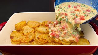 The most DELICIOUS POTATO recipe! You'll cook it every day! Dinner recipe in 10 minutes by Kulinarische Magie 16,078 views 1 month ago 8 minutes, 33 seconds