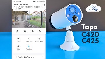 TP-Link Tapo C420 & C425 mobile app features walkthrough