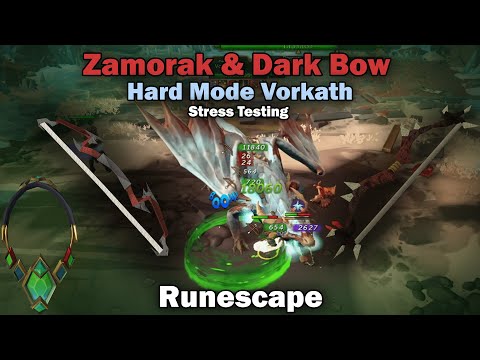 Testing Zamorak Bow