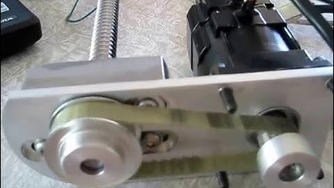 CNC 3rd Axis Servo Test