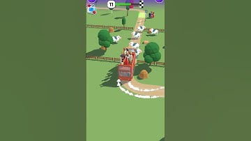 Bus Arrival Game Level 11 Pick up and take passengers to the park to earn money and upgrade the park