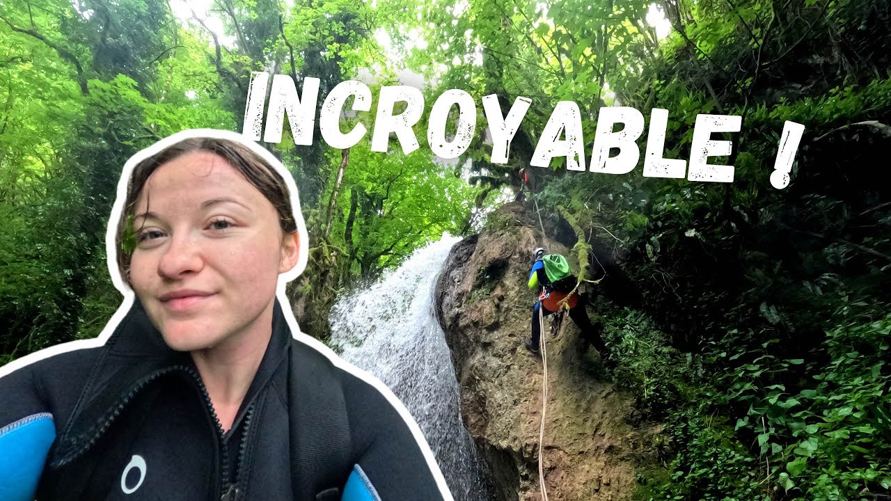 Je fais le plus beau canyon du Vercors