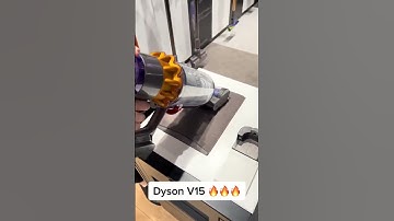 Test khả năng hút bụi mịn của dyson V15