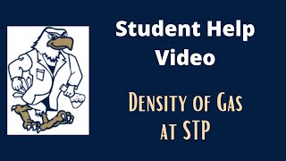 Density of a Gas at STP