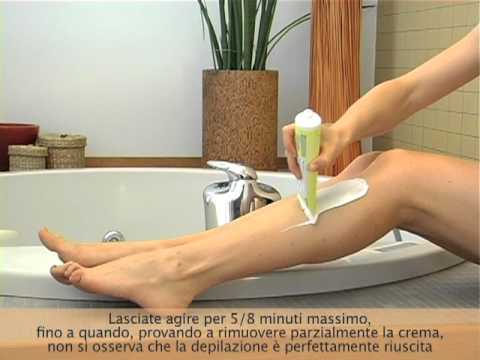 Come usare la crema depilatoria sulle gambe (Video Tutorial Depilsoap)