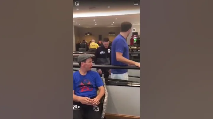 Eddie Hearn Gets Attacked 😂 #shorts