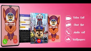 paw patrol fake call game screenshot 2