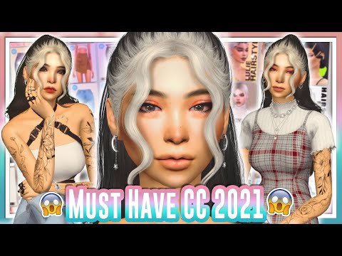 MUST HAVE CC FOR THE SIMS 4 2021!😍 | OVER 145+ LINKS! | ALPHA CC SHOWCASE | FEMALE |