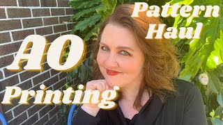 AO Printing How To And A Pattern Haul