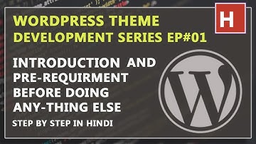 Wordpress theme development in hindi step by step from hindidevtuts Ep#01