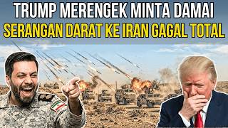 trump Gagaliran Tak Mempan Serangan Daratas Minta Damai