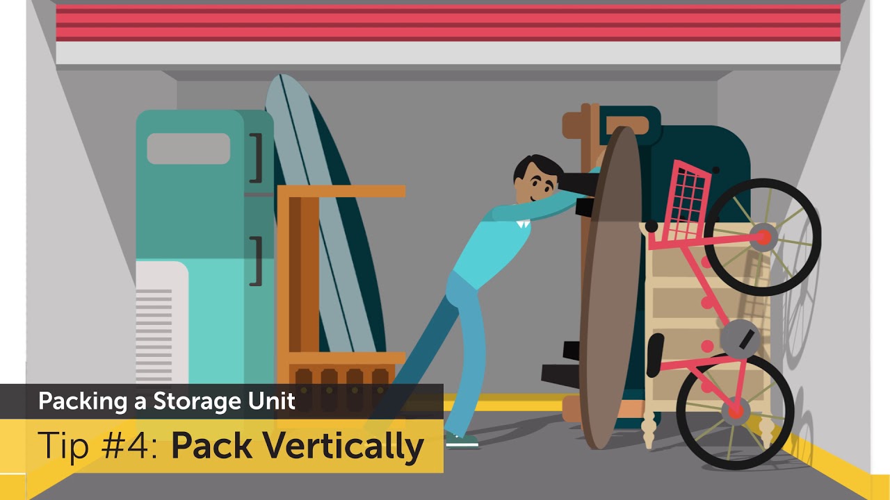 How to Pack a Storage Unit: 5 Tips from StorageMart - YouTube