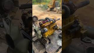 Reparación de motor Mitsubishi 3066 de Retroexcavadora Caterpillar E200B
