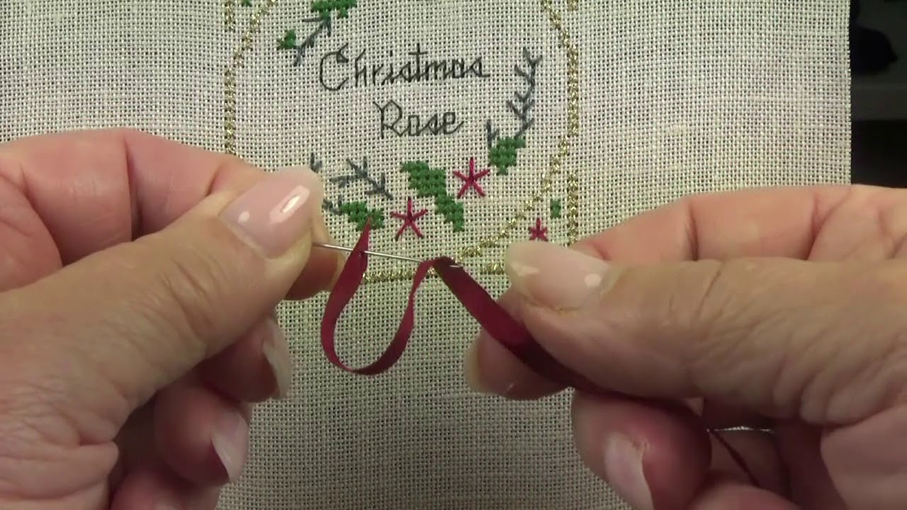 Thread Needle with Silk Ribbon